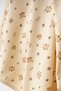 Winter Bear Beige Natural Cotton 80X90 cm Single Layer Baby Blanket Yk8934 - 2