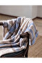 Antonin Welsoft Printed Tv Blanket - Blue/Beige - 4