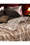 Faureux Single Jacquard Cotton Blanket - Beige - 7