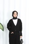 سترة طويلة محبوكة مع جيوب - 3