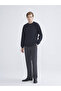 Anthracite Loose Fit Velvet Men's Trousers