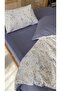 100% Cotton Double-Sided Elastic Sheet Double & King Size Duvet Cover Set - 2
