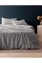 Delrico Double Cotton Printed Duvet Cover Set - Gray