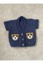 Hand Knitted Vest Boy's Teddy Bear Detailed Vest - 2