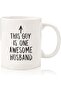 One Awesome Husband Funny Coffee Mug – Unique Gift from Wife for Husband Birthday or Anniversary