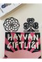 Patterned Bookmark Set of 3 (Celtic, Heart, Geometric)-Black-White, Gift - 2