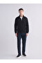 Men's Zippered Sweatshirt with Stand Collar - 2