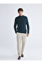 Half Turtleneck Men's Knitwear Sweater - 2