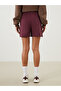 Two Mt Shop Quality Xside Active Plum Interlock Plain Standard & Regular Women's Sports Shorts - 4