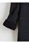 Crew Neck Oversize Women's Sweatshirt Tunic - 7