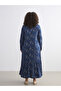 New Season Crew Neck Floral Dress - 8