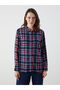 Two Mt Shop Quality Lcw Eco Beige Plaid Women's Shirt