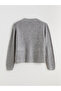 Esvab • Modern & Distinctive Zero Roba Collar Women's Knitwear Cardigan - 7