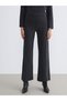 Women's Wide Leg Sweatpants with Elastic Waist - 2