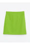 Özmarka New Season Zippered Waist Straight A-Line Women's Skirt - 6