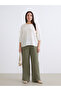 Yellow Crew Neck Textured Blouse from Plus-Store - 6