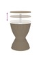 3-in-1 Ice Cooler Table Light Brown Polypropylene - 2