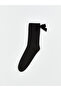 Rmz Gi̇yi̇m Farkiyla Women's Sock Socks with Bow