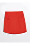 Original Beli Zippered Plain Linen Blend Women's Skirt - 5