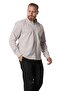 Long Sleeve Lumberjack Men's Flannel Autumn and Winter Shirt Beige 4032 - 3