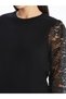 Lcwaikiki Crew Neck Lace Detailed Women's Knitwear Sweater (W4) - 3