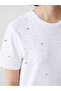 Lcw Crew Neck Stone Women's T-Shirt - 3
