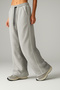 Oversized Women's Loose Fit Wide Leg Hairline Piped Pants Silhouette Sweatpants - 4
