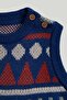 Knitted Tank Top and T-Shirt Set - 5