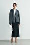 Gray Ura Knitwear Buttoned Cardigan - 7
