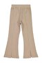 Civil Girls' Leggings with Slits |   Camisole |   School Nursery and Daily Use - Beige