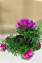 Artificial Hanging Flower Yali Pot Inside Huajia Hanging Plant with Roses - 6