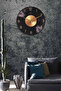 Aurenzo Primo Premium Wooden Wall Clock with Silent Mechanism and Gold Detailing - 3