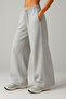 Oversized Women's Loose Fit Wide Leg Hairline Piped Pants Silhouette Sweatpants - 3