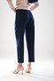 2293_Women's Scuba Fabric High Waist Ribbed Detail Carrot Pants - Stylish Pants with Hidden Zipper - 6