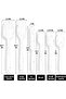 6-Piece Silicone Spatula Set, Heat Resistant, BPA-Free, for Kitchen Baking Cooking, - 2