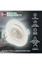 Quanta 7W Adjustable LED Downlight IP40 Dimmable Ceiling Spotlight 240V Cool White - 5