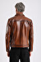Maroquın Leather Virgina Men's Leather Coat - 7