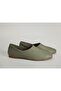 Women's Genuine Leather (Pearl) Green Ballerina Shoes