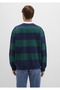 Block Color Crew Neck Sweatshirt Loose Fit / Relaxed Fit 0S10491-70497 - 5