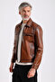 Maroquın Leather Virgina Men's Leather Coat - 4