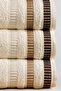 Set of 4 50x90 Towels Hand and Face Towel 100% Cotton - 4