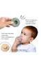 8-Piece Soft Silicone Stacking Rings Toy, Baby Building Blocks Teething Toy, Natural