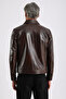 Maroquın Leather Virgina Men's Leather Coat - 5