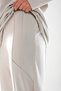Women's Stone Color Patch and Stitching Detailed Stretch Fabric Flowing Hijab Women's Sports Tracksuit Set _2283 - 4