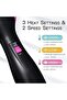 Electric Ion Blow Dryer Brush 1000W Hot Air Styler Volumizer Straightener Black - 7