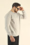 Men's Regular Winter Cotton Fleece-Lined Crew Neck Relaxed Fit Sweatshirt - 3