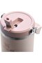 0.89L the Iceflow Thermos Cup with Straw Dust Pink Base with Gift - 6