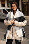 Soft Textured Plaid Tassel Women's Scarf Shawl and Shoulder Wrap