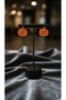 Pumpkie Handmade Polymer Clay Earrings – Halloween Pumpkin Design – Non-Allergenic Steel - 4