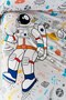 طقم غطاء لحاف فردي من القطن من Astronot Ranforce - 5